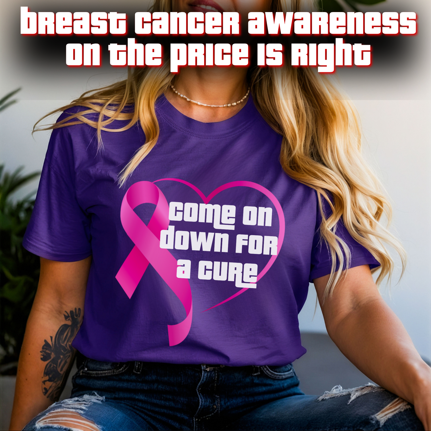 Survivors and Fighters! Price is Right Breast Cancer Awareness Shirts