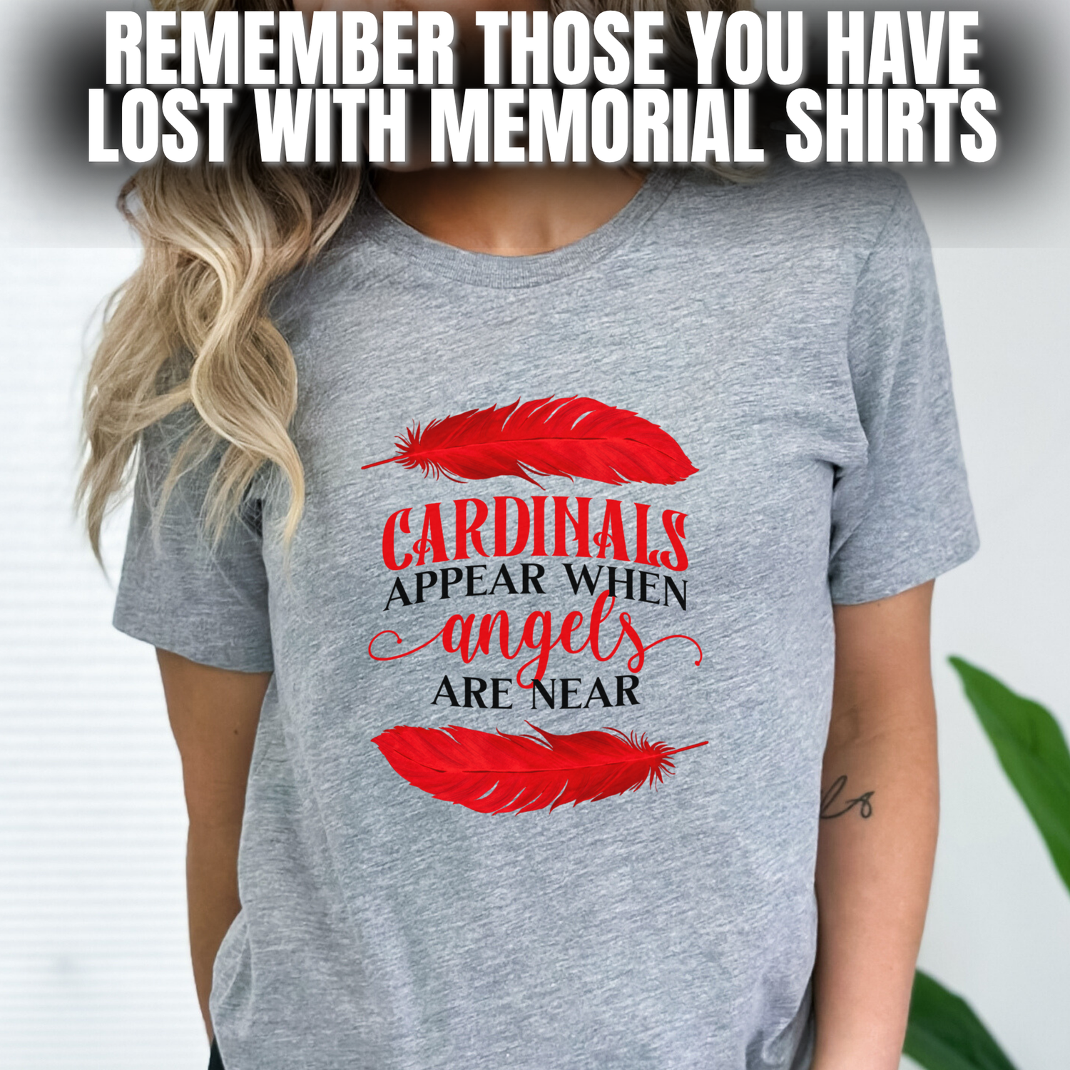 Memorial Shirts to Remember Those You Have Lost - Mom, Dad, Husband, Wife and even Pets