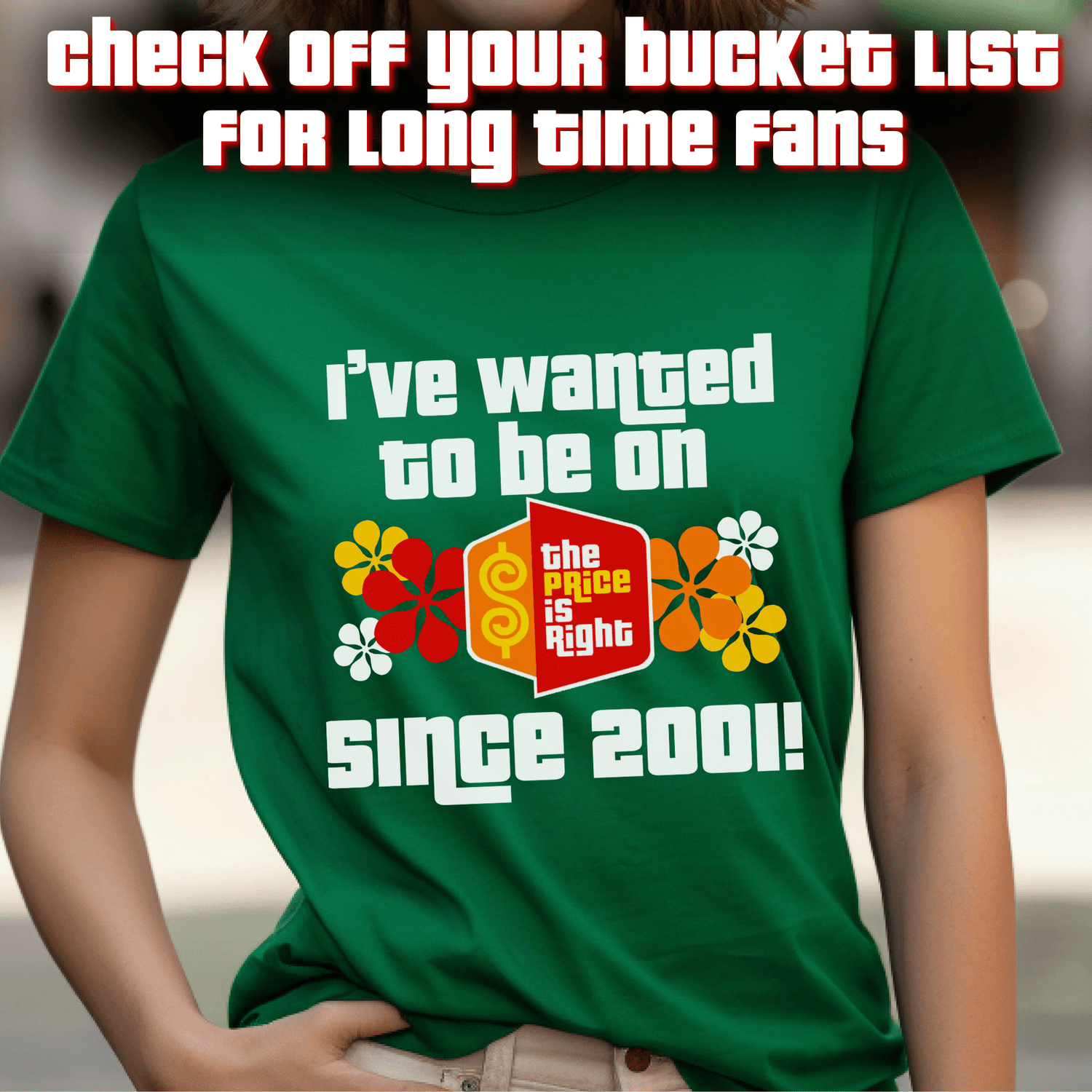 Been a Price is Right Fan Forever? Spinning the Wheel on your Bucket List? Show your Dedication on your Shirt! - Starlight Art Boutique