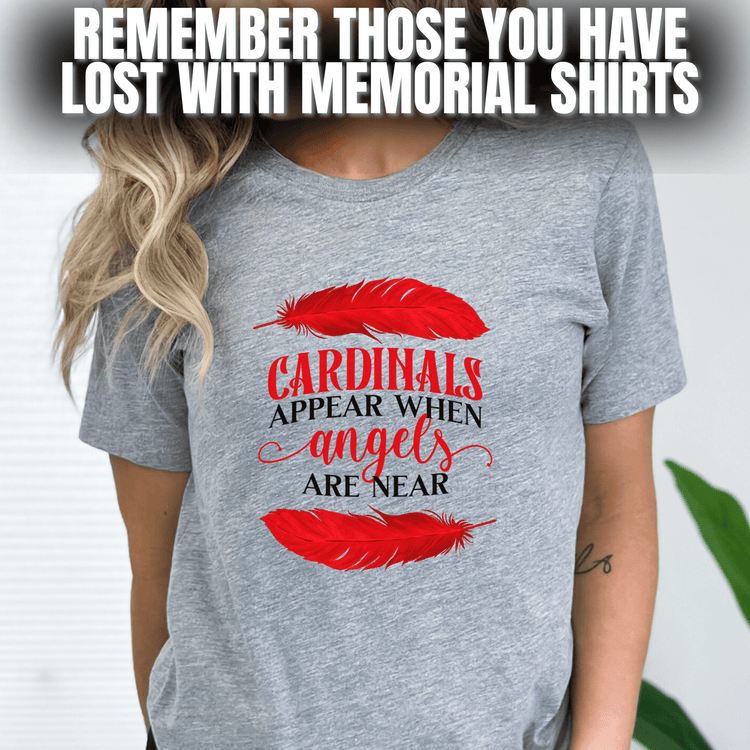 Memorial Shirts to Remember Those You Have Lost - Mom, Dad, Husband, Wife and even Pets - Starlight Art Boutique