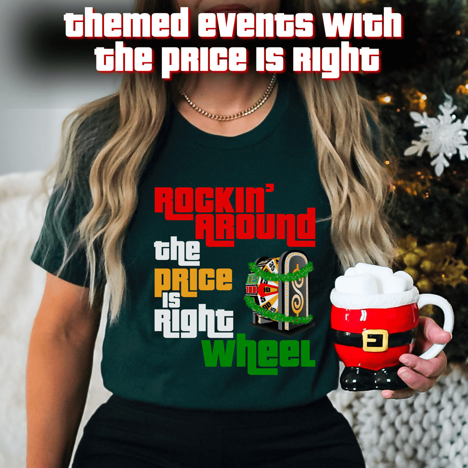 Price is Right Holiday Themed Shirts & Accessories - Starlight Art Boutique