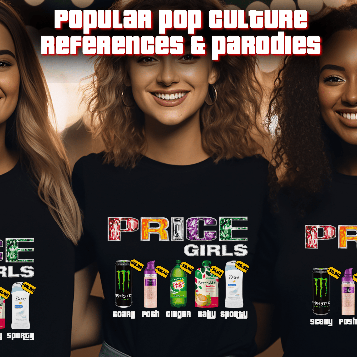 Price is Right Shirt Designs Styled to Parody Popular Quotes, Themes & More - Starlight Art Boutique