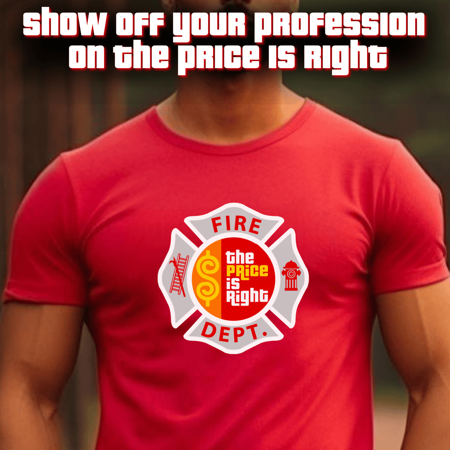 Price is Right Spotlight on your Profession Shirts! Teachers, Fire. Police, EMT, Military and more! - Starlight Art Boutique