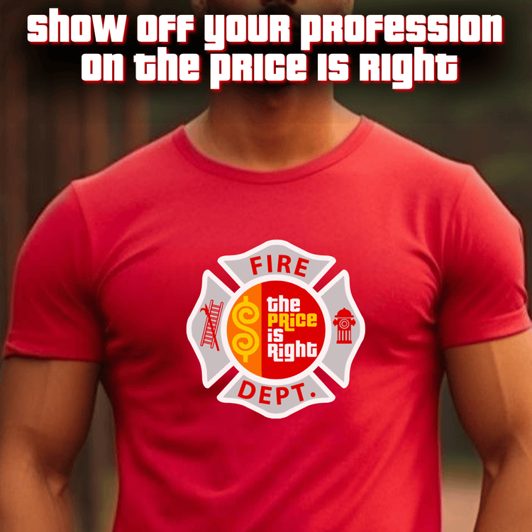 Price is Right Spotlight on your Profession Shirts! Teachers, Fire. Police, EMT, Military and more! - Starlight Art Boutique