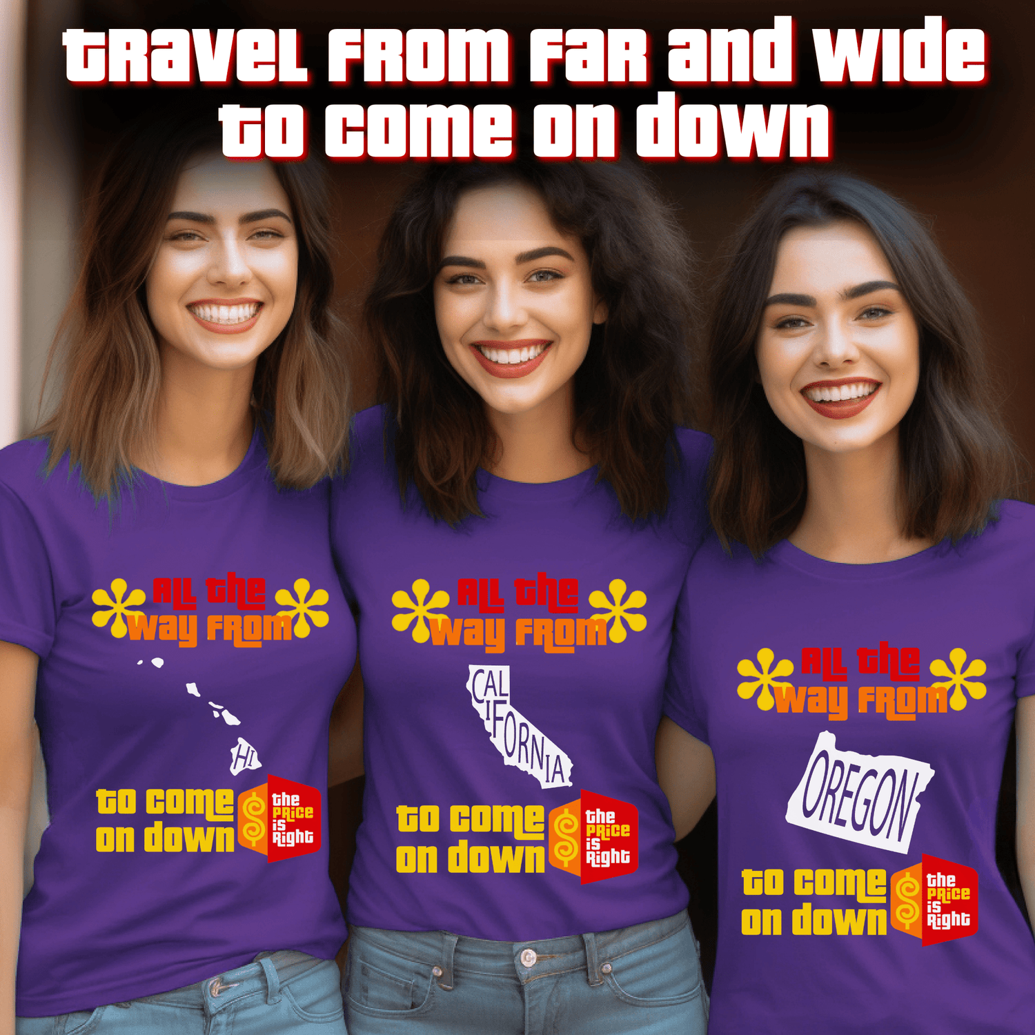 Travel to the Price is Right and Show off your State Pride with your Shirt! - Starlight Art Boutique