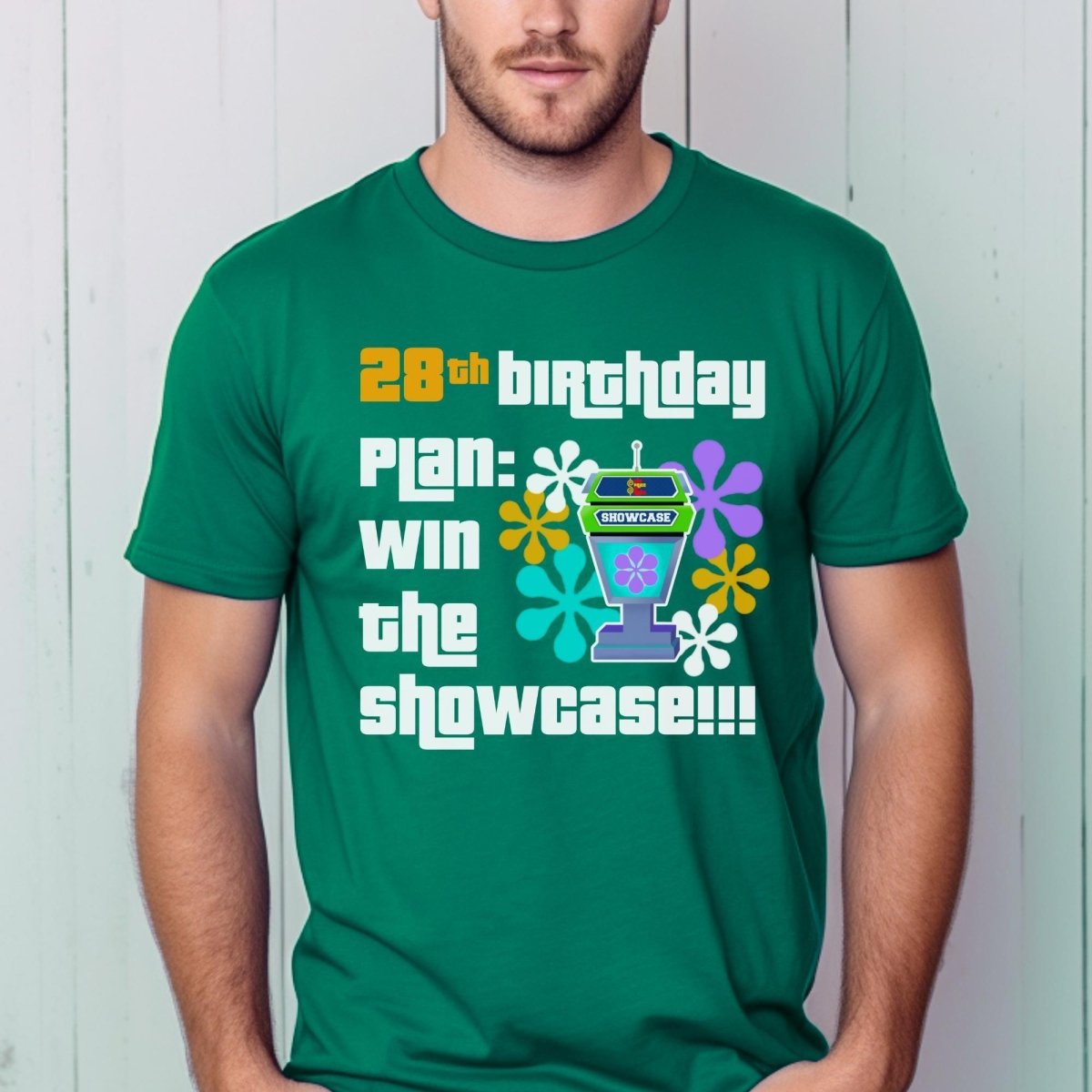 Birthday Plan Win the Showcase Price is Right Birthday Shirt, Funny Milestone Fan Gift - Kelly - XS -