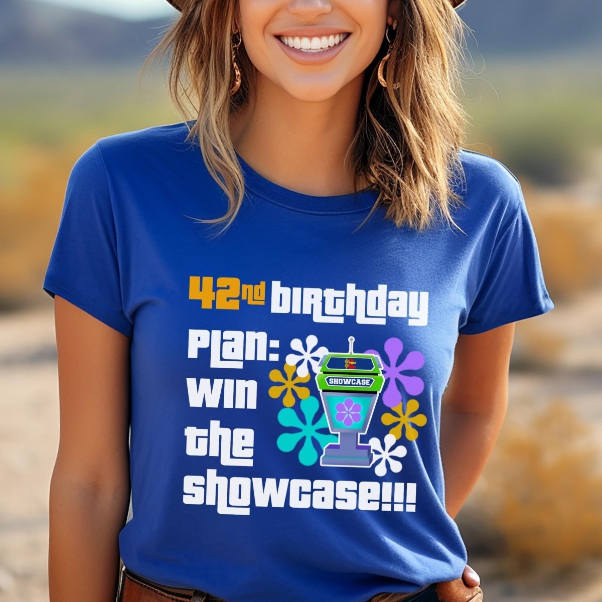 Birthday Plan Win the Showcase Price is Right Birthday Shirt, Funny Milestone Fan Gift - True Royal - XS -