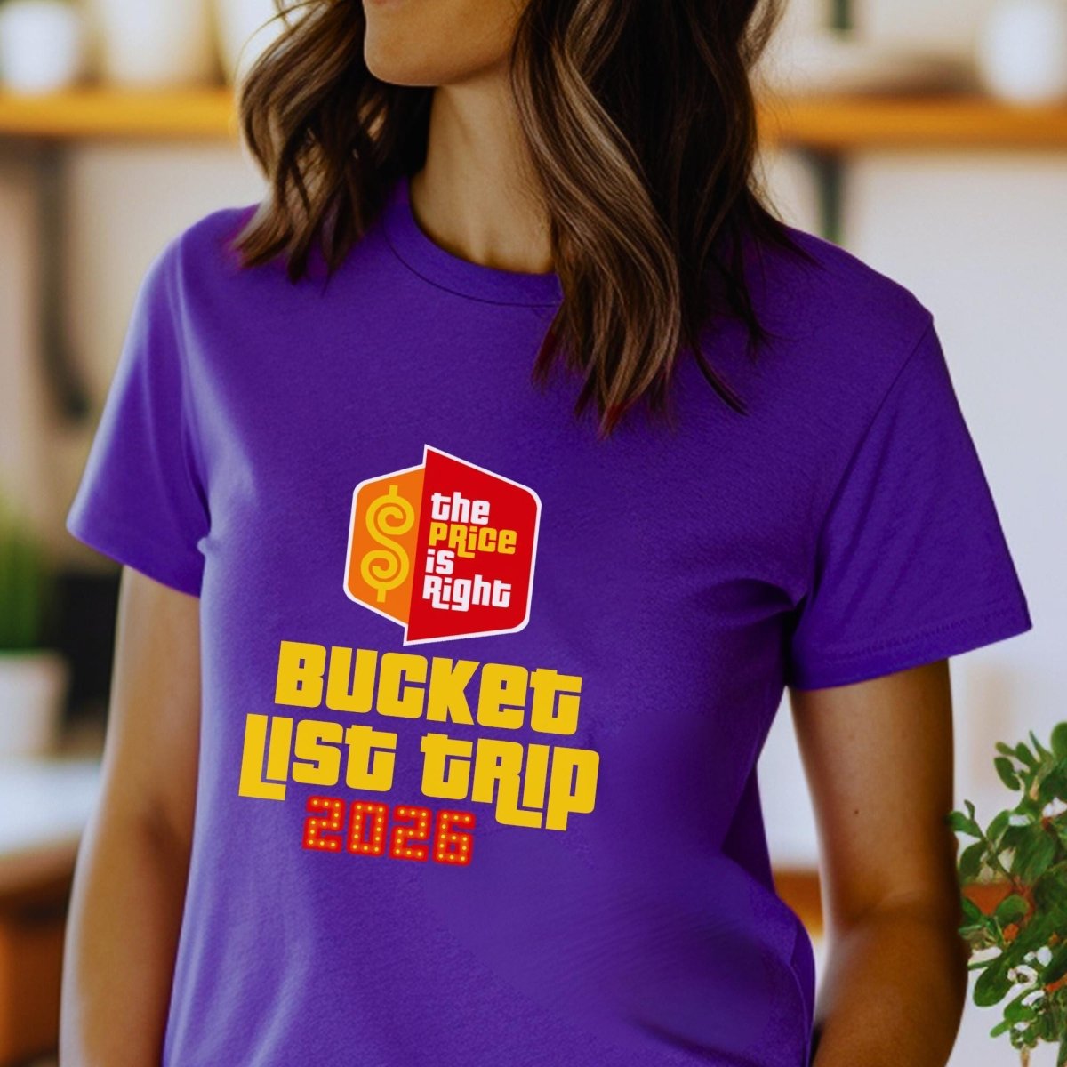 Bucket List Trip 2026 Price is Right Shirt, Super Fan Group Tee, Bucket List Gift - Team Purple - XS -