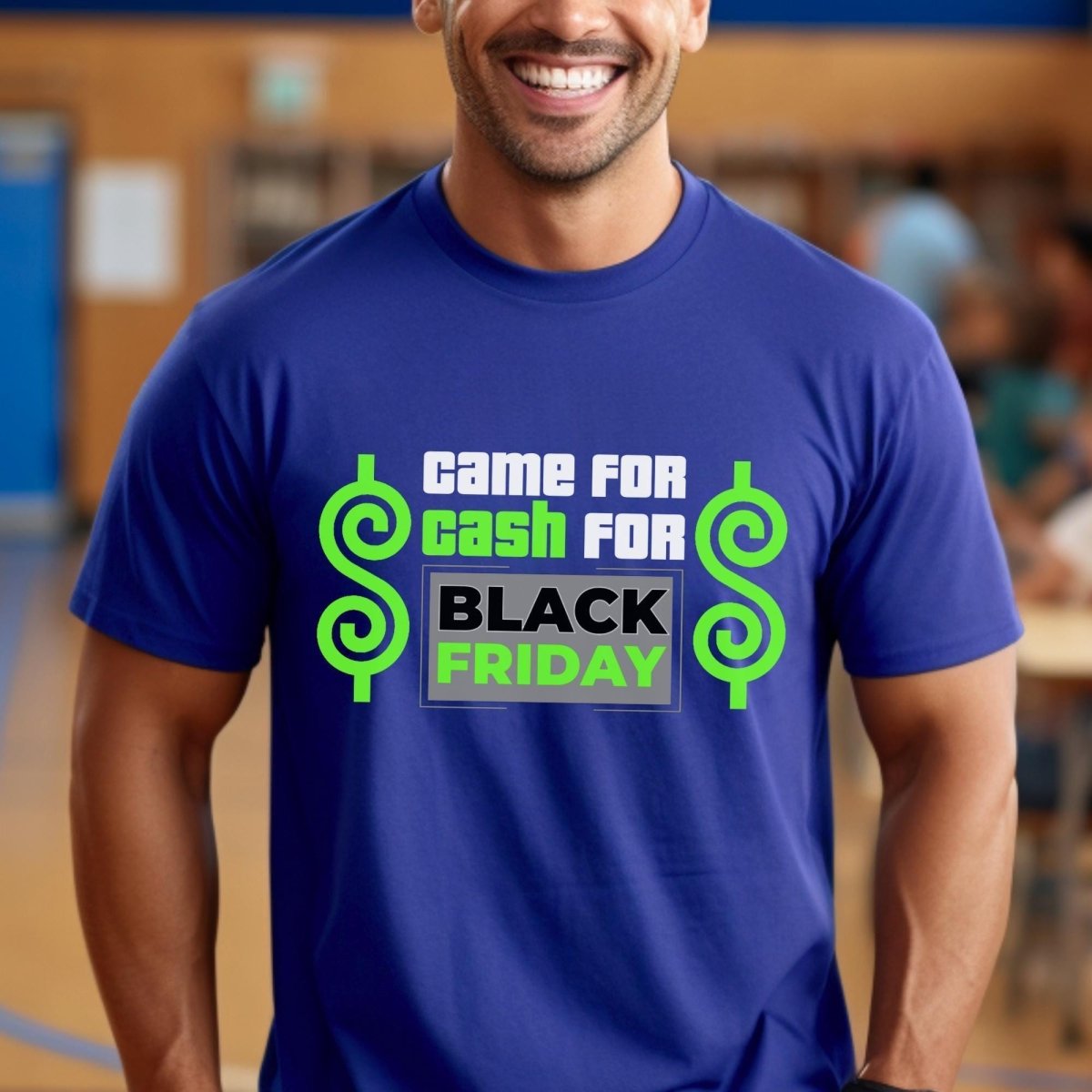Came for Cash for Black Friday Price is Right Shirt, Shop Til You Drop Gift - True Royal - XS -