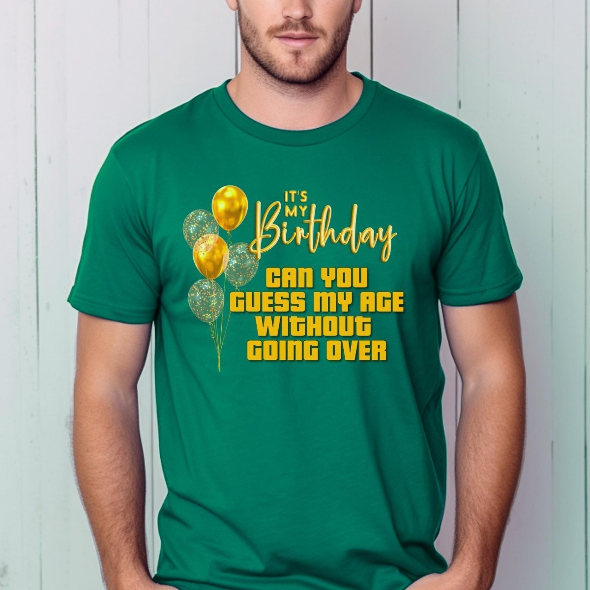 Can You Guess My Age Without Going Over Birthday Price is Right Shirt, Funny Milestone Fan Gift - Kelly - XS -