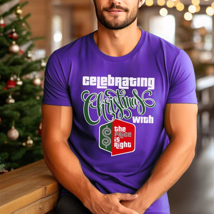Celebrating Christmas with the Price is Right Shirt for the Holiday Special - Team Purple - XS -