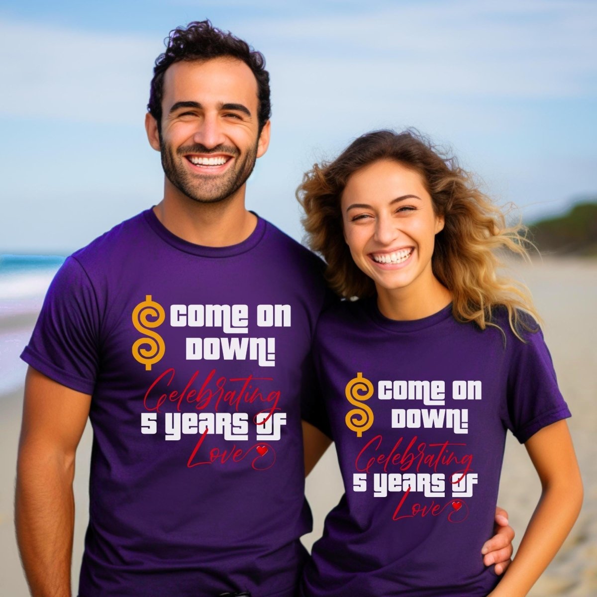 Celebrating Years of Priceless Memories Price is Right Anniversary Shirt - Team Purple - XS -