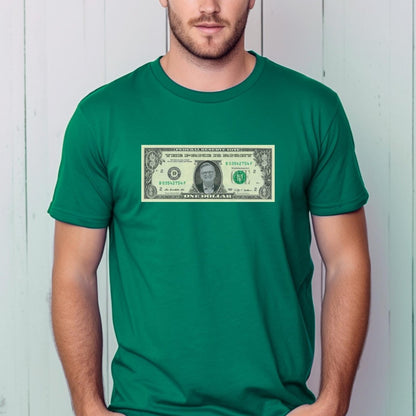 Drew Carey Dollar Bill Price is Right Shirt, Funny Fan Tee, Humor Gift Idea - Kelly - XS -
