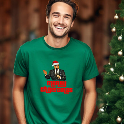Drew Carey Santa Hat Price is Right Christmas Holiday Shirt for the Christmas Special - Kelly - XS -