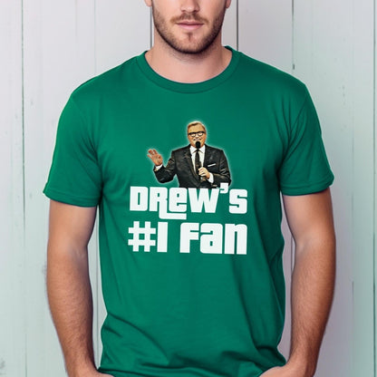 Drew's Number One Fan Price is Right Shirt, Funny Retro Game Show Contestant Tee - Kelly - XS -
