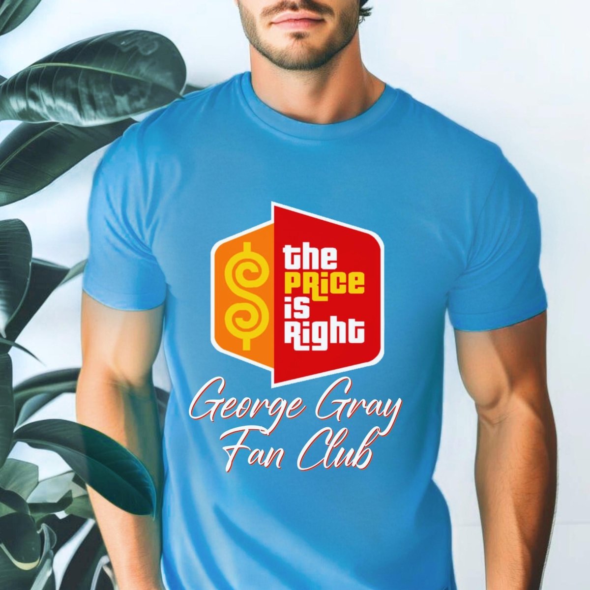George Gray Fan Club Price is Right Shirt for Fans of the Announcer - Aqua - XS -