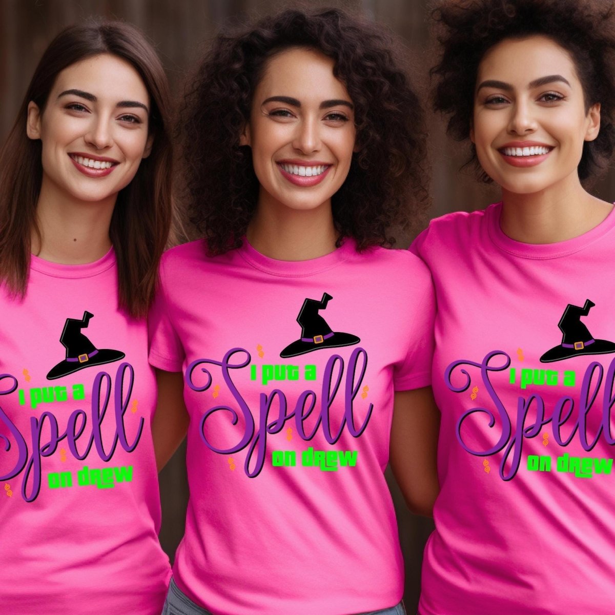I Put a Spell on Drew Price is Right Shirt, Hocus Pocus Halloween Tee, Witchy Fan Gift - Berry - XS -