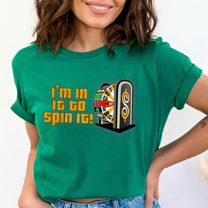Price is Right Shirt for Spinner Wheel, Retro Game Show T-Shirt, Pick Me, Come On Down, Drew Carey, Price is Right Live Contestant