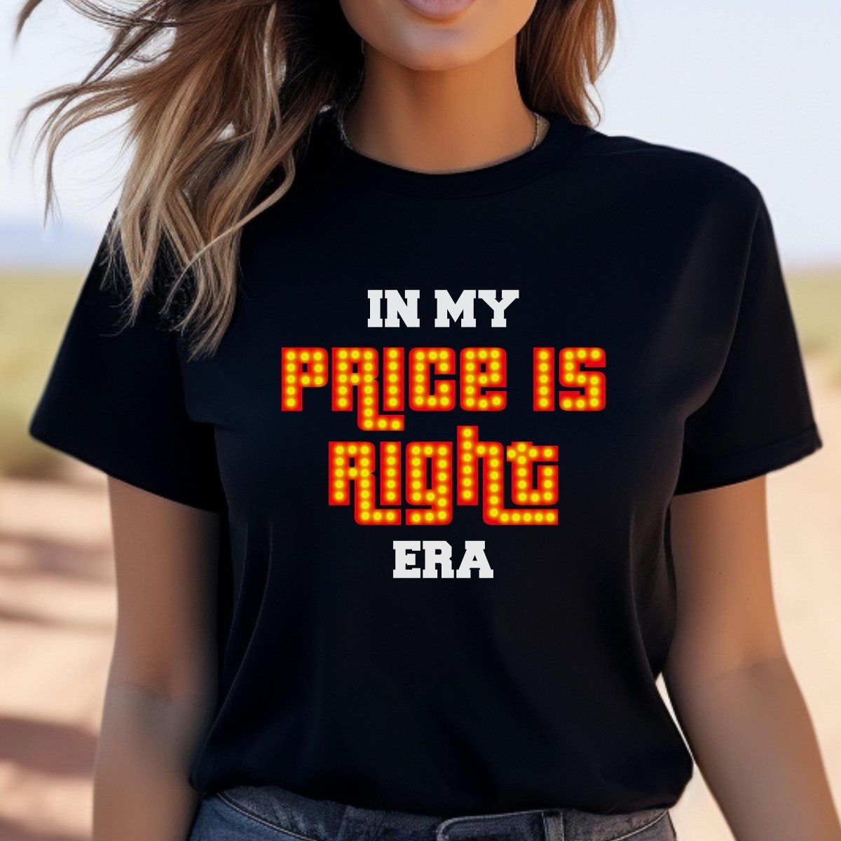 In My Price is Right Era Shirt, Eras Tour Inspired Tee, Trendy Fan Gift Tee - Black - XS -