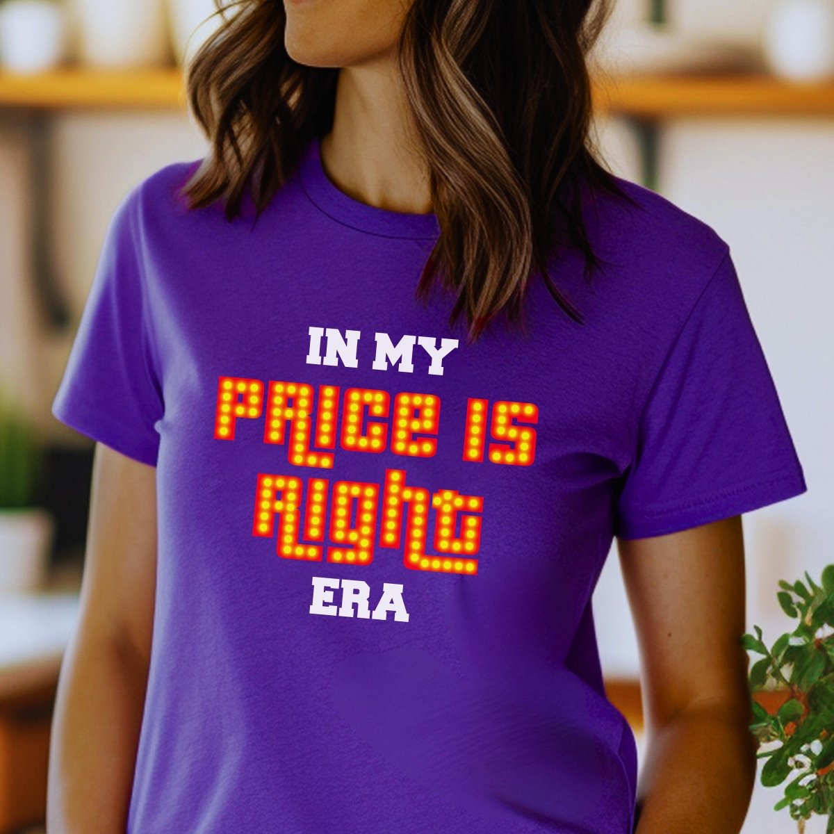 In My Price is Right Era Shirt, Eras Tour Inspired Tee, Trendy Fan Gift Tee - Team Purple - XS -