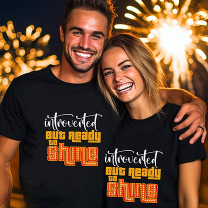 Introverted But Ready to Shine Price is Right Shirt - Black - XS -