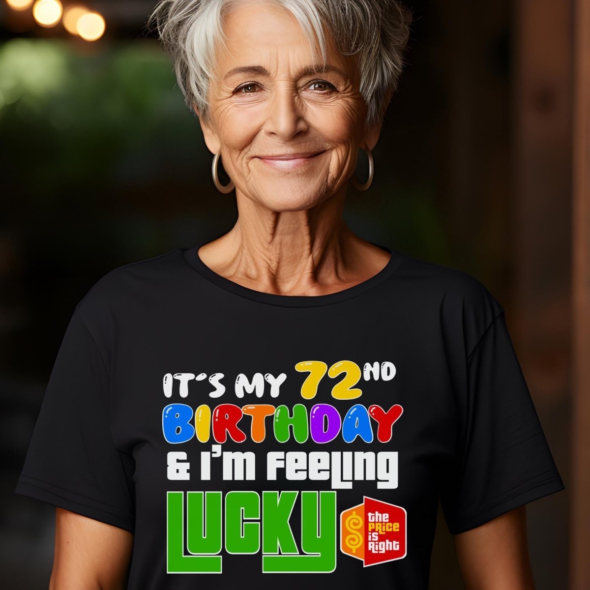 It's My Birthday and I'm Feeling Lucky Price is Right Shirt - Black - XS -