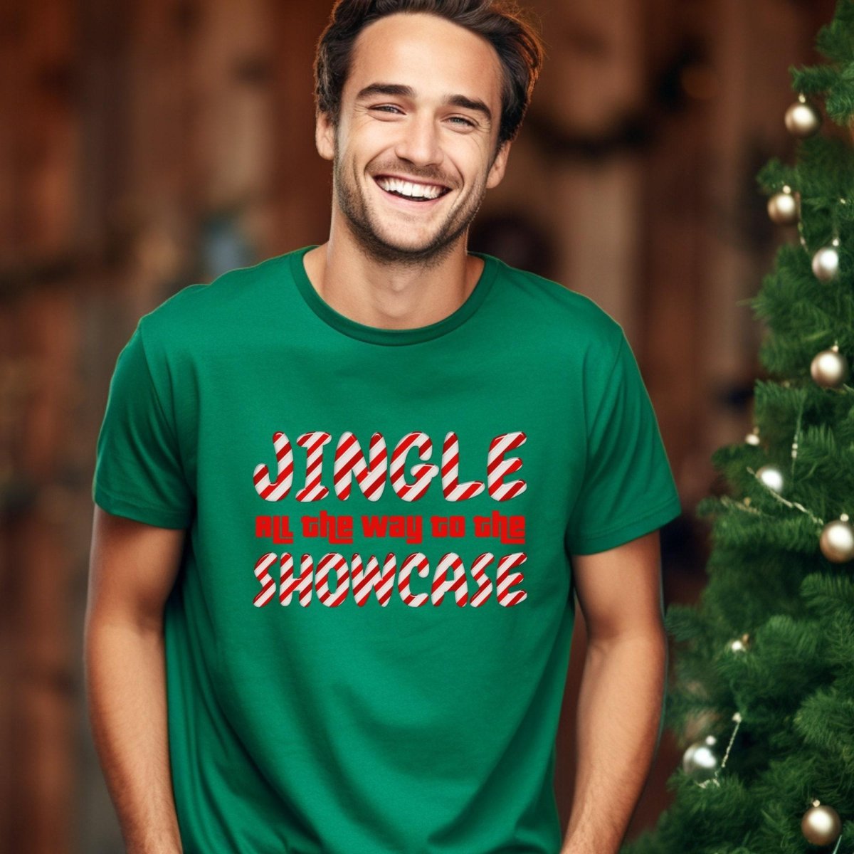 Jingle All the Way to the Showcase Price is Right Christmas Special Shirt - Kelly - XS -