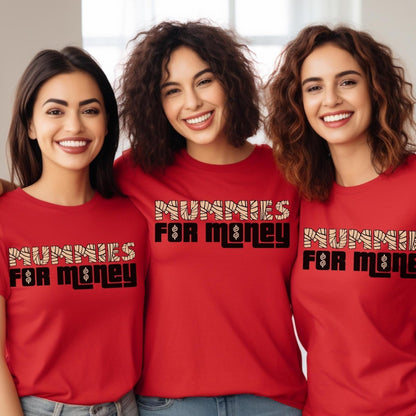 Mummies for Money Price is Right Halloween Shirt, Funny Game Show Gift - Red - XS -