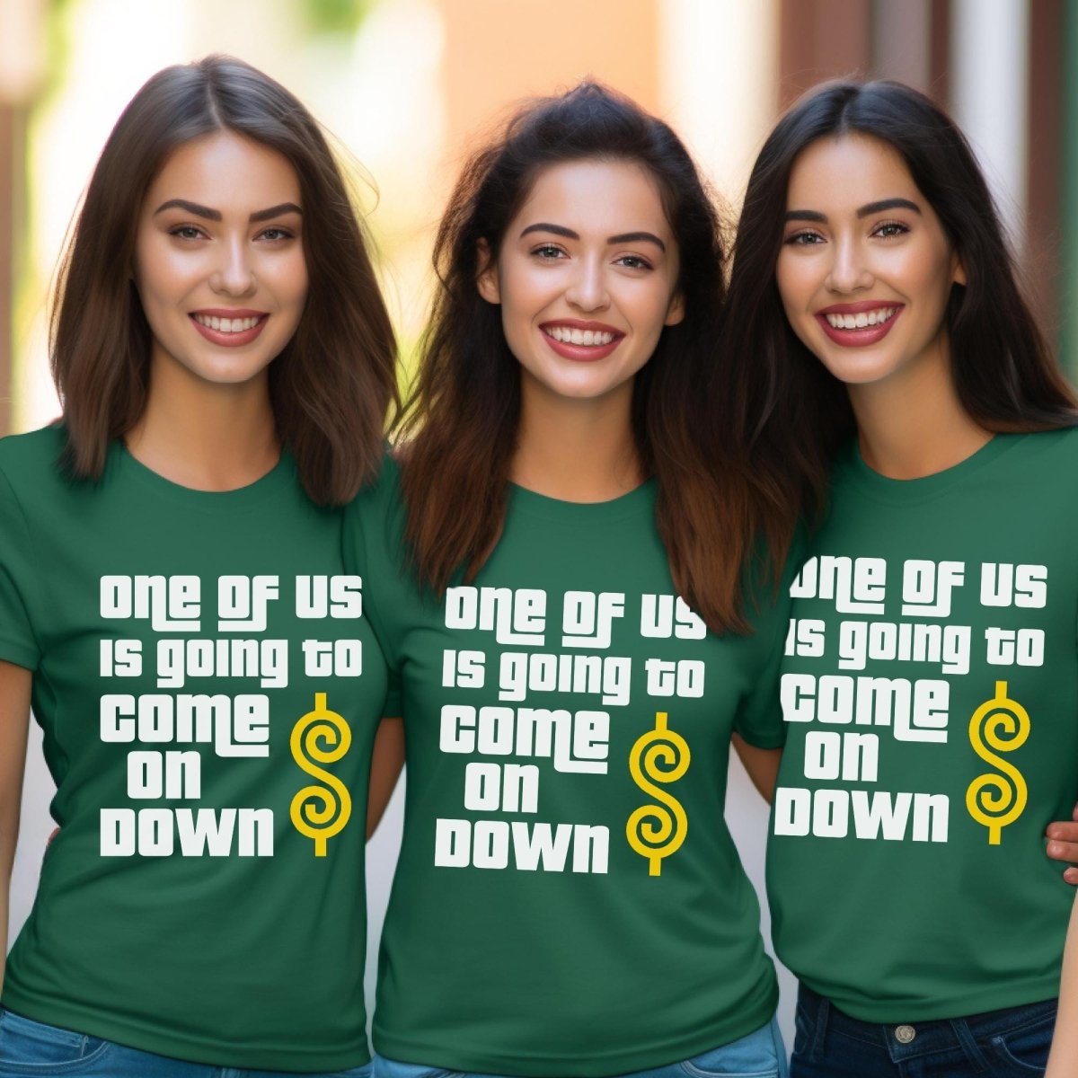 One of Us Is Going to Win Price is Right Shirt for Fan Group - Kelly - XS -