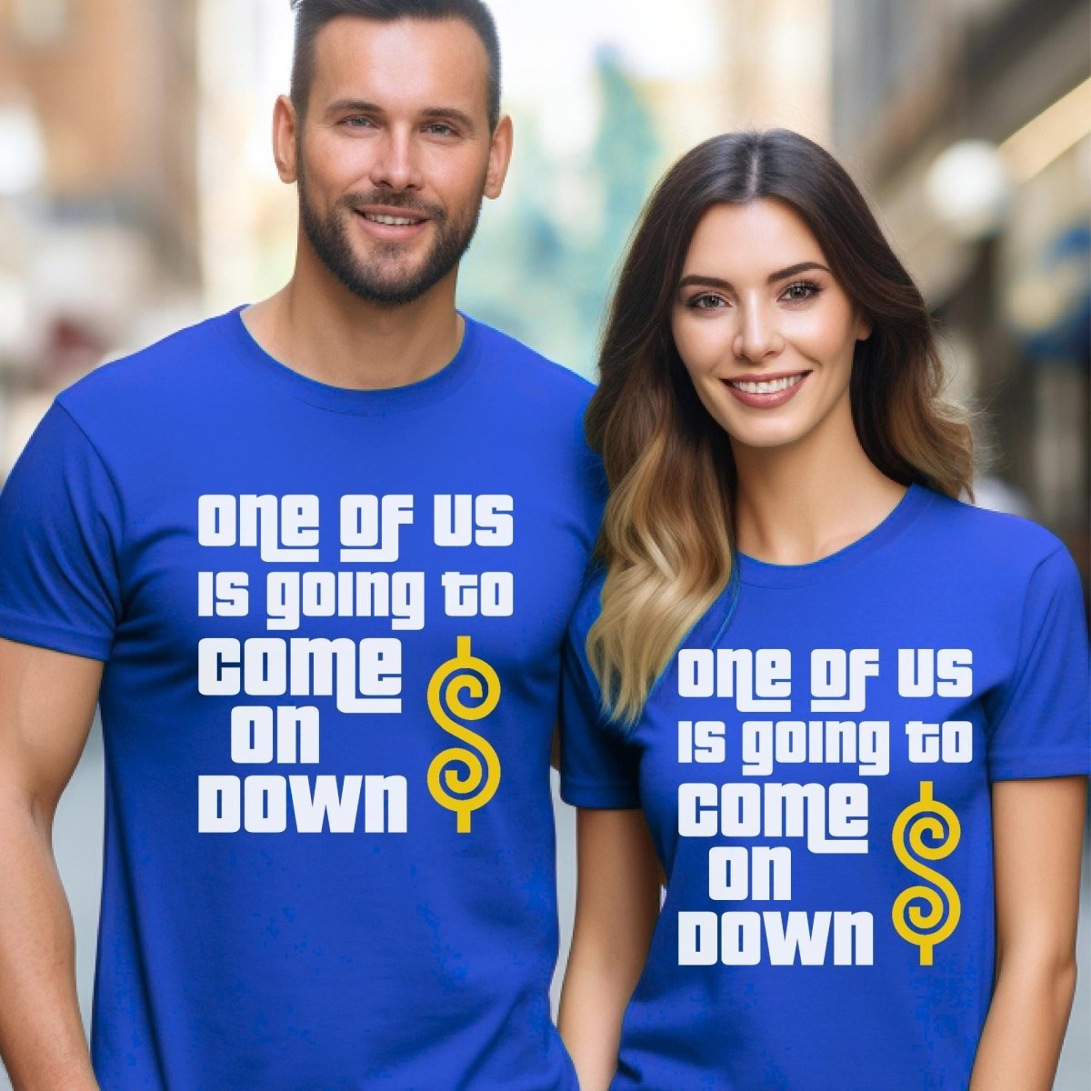 One of Us Is Going to Win Price is Right Shirt for Fan Group - True Royal - XS -