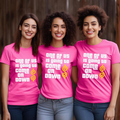 One of Us Is Going to Win Price is Right Shirt for Fan Group - Berry - XS -