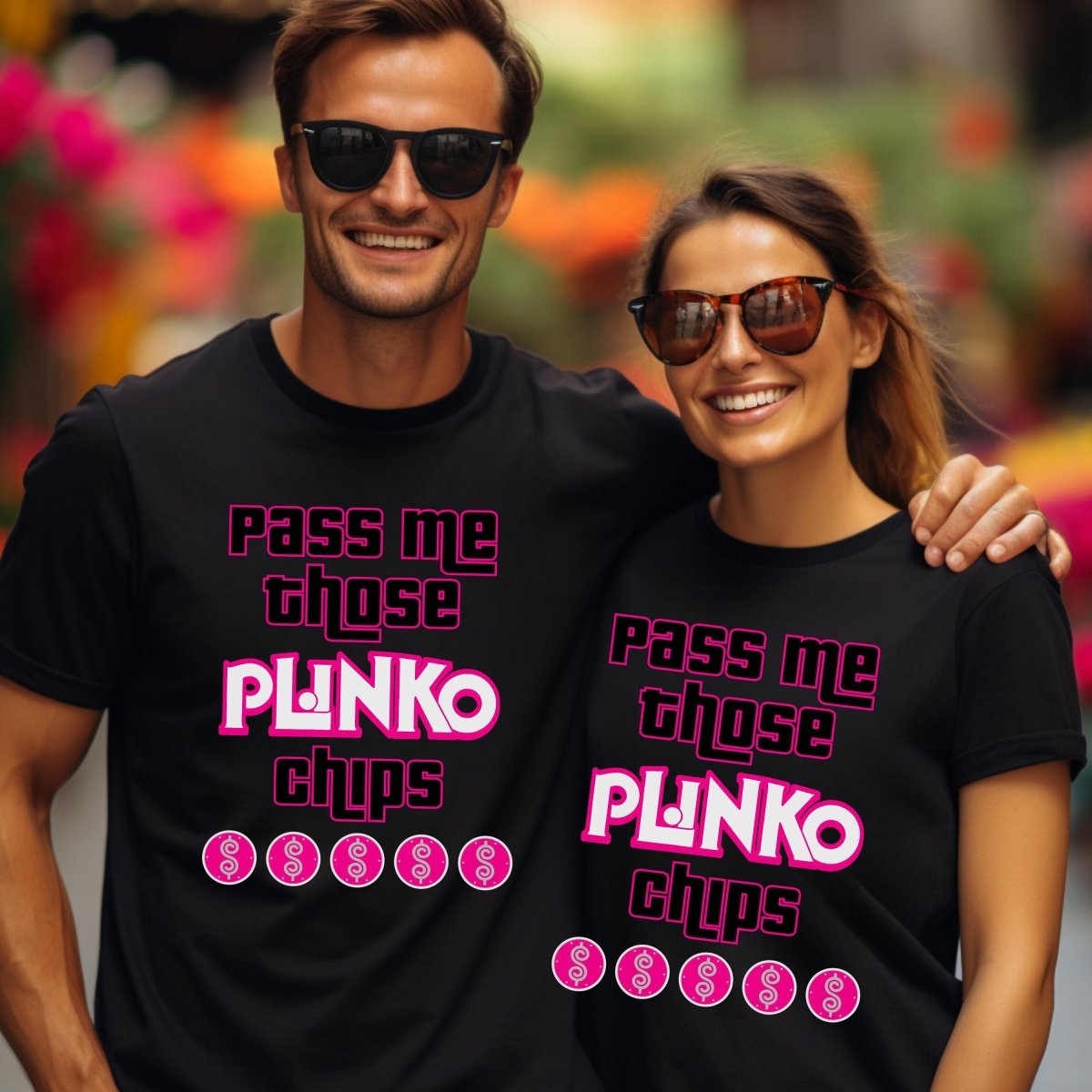 Pass Me Those Plinko Chips Price is Right Shirt, Fan Tee, Retro TV Game Night Tee - Black - XS -
