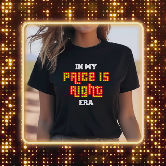 In my Era Price is Right Shirt,  Pick Me Game Show Shirt, Come On Down, Drew Carey, Price is Right Live Contestant, Retro TV Bob Barker