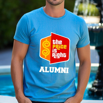 Price is Right Alumni Shirt for Long Time Fans, Super Fan Retro Tee - Aqua - XS -