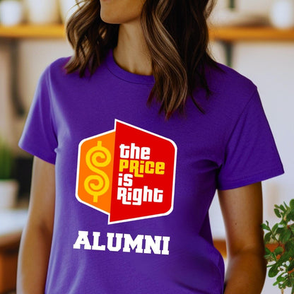 Price is Right Alumni Shirt for Long Time Fans, Super Fan Retro Tee - Team Purple - XS -