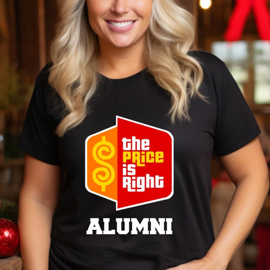 Price is Right Alumni Shirt for Long Time Fans, Super Fan Retro Tee - Black - XS -