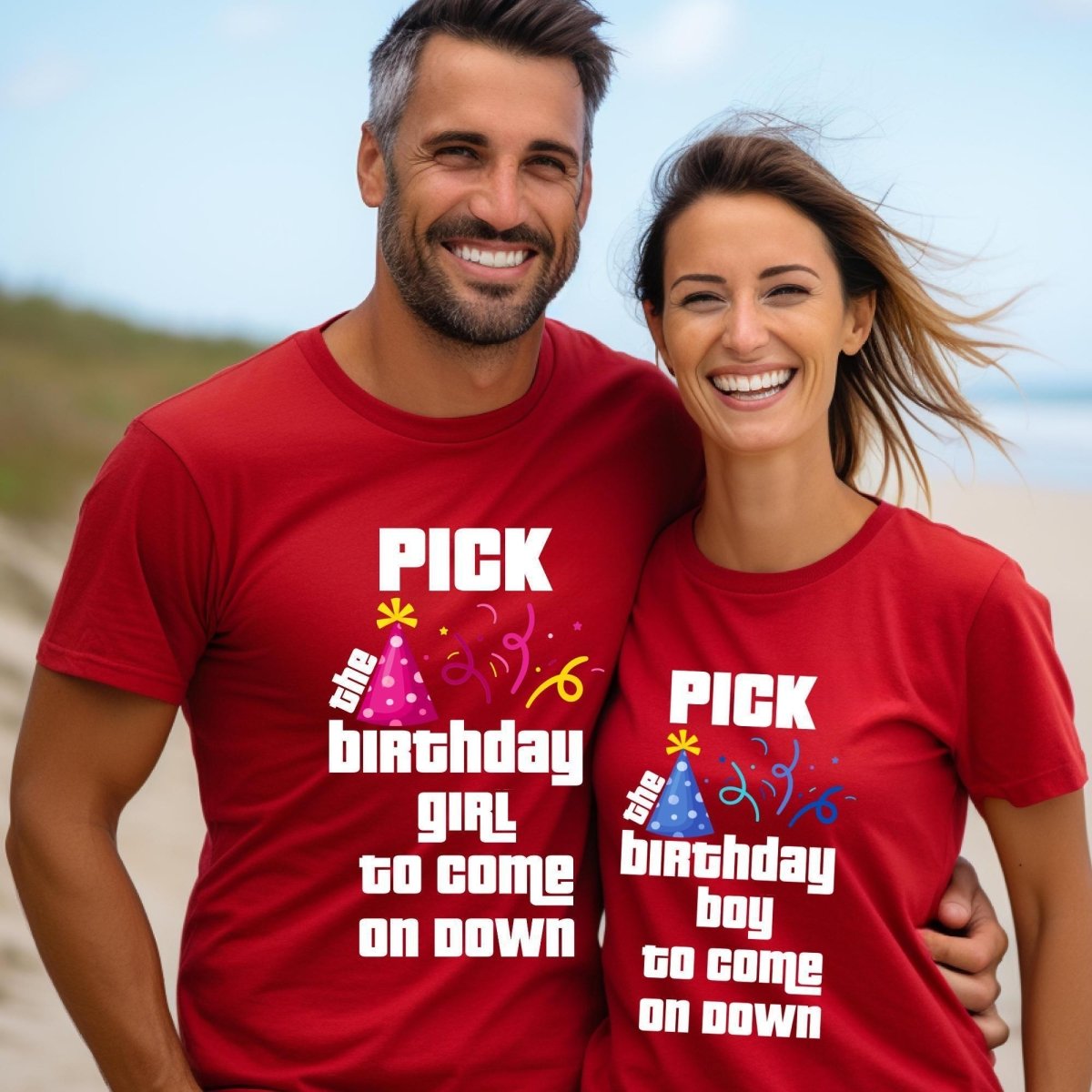 Price is Right Birthday Boy Girl Shirt, Pick Me Come On Down Tee, Milestone Celebration Gift - Red - XS - Girl