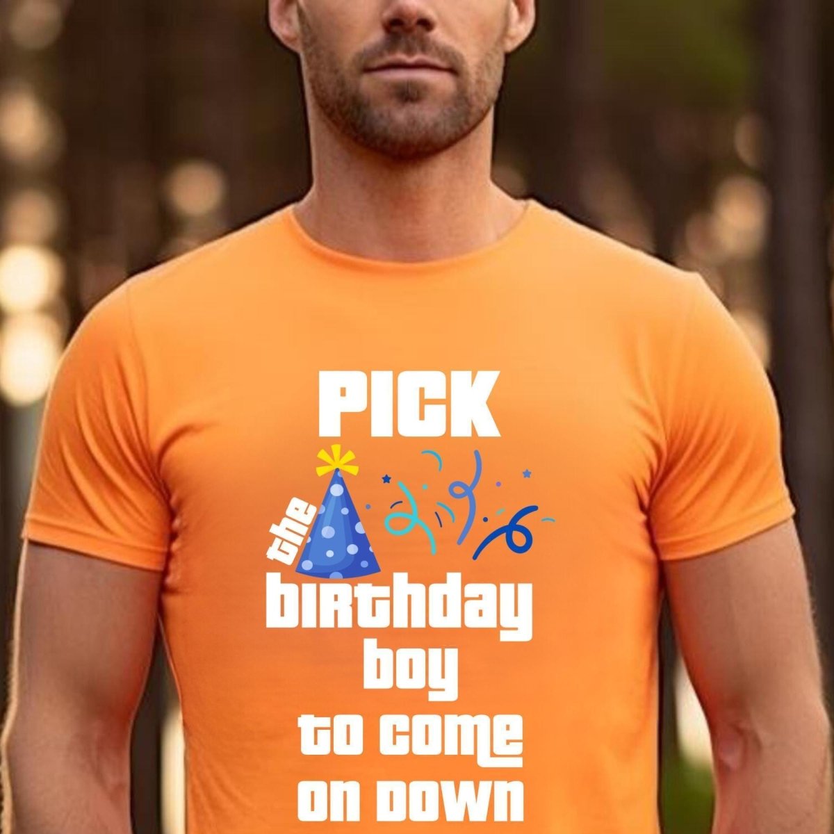Price is Right Birthday Boy Girl Shirt, Pick Me Come On Down Tee, Milestone Celebration Gift - Orange - XS - Girl