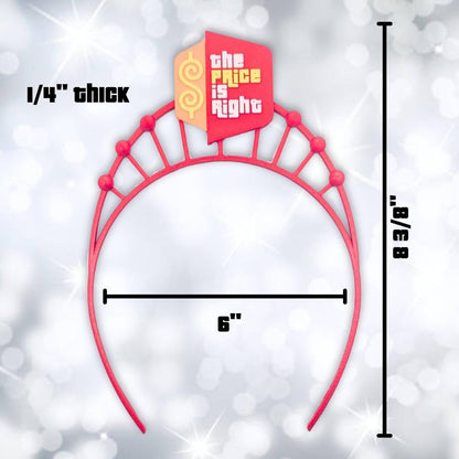 Price is Right Logo Headband for Super Fan to Pair with TPIR shirt and Earrings - 