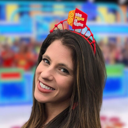 Price is Right Logo Headband for Super Fan to Pair with TPIR shirt and Earrings - 