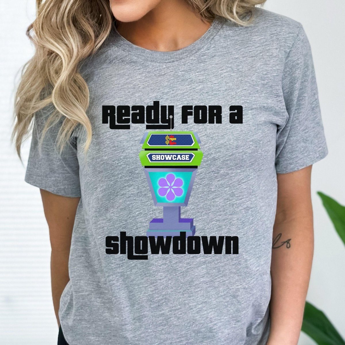 Ready for a Showdown Showcase Price is Right Shirt, Game Show Superfan Gift - Athletic Heather - XS -