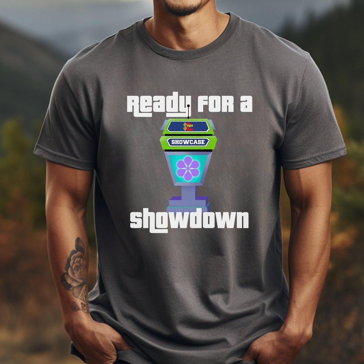 Ready for a Showdown Showcase Price is Right Shirt, Game Show Superfan Gift - Dark Grey Heather - XS -