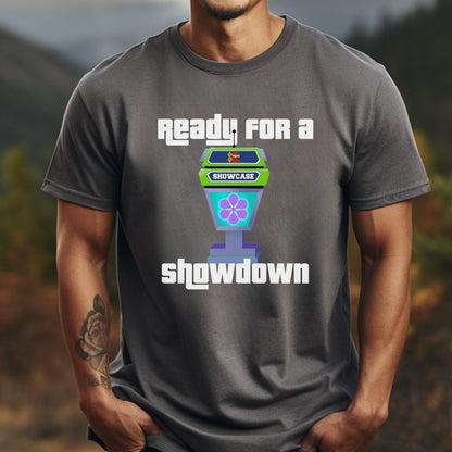 Ready for a Showdown Showcase Price is Right Shirt, Game Show Superfan Gift - Dark Grey Heather - XS -
