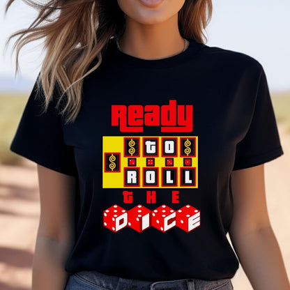 Ready to Roll the Dice Price is Right Shirt, Retro Game Show Fan Gift for Contestants - Black - XS -