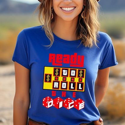 Ready to Roll the Dice Price is Right Shirt, Retro Game Show Fan Gift for Contestants - True Royal - XS -