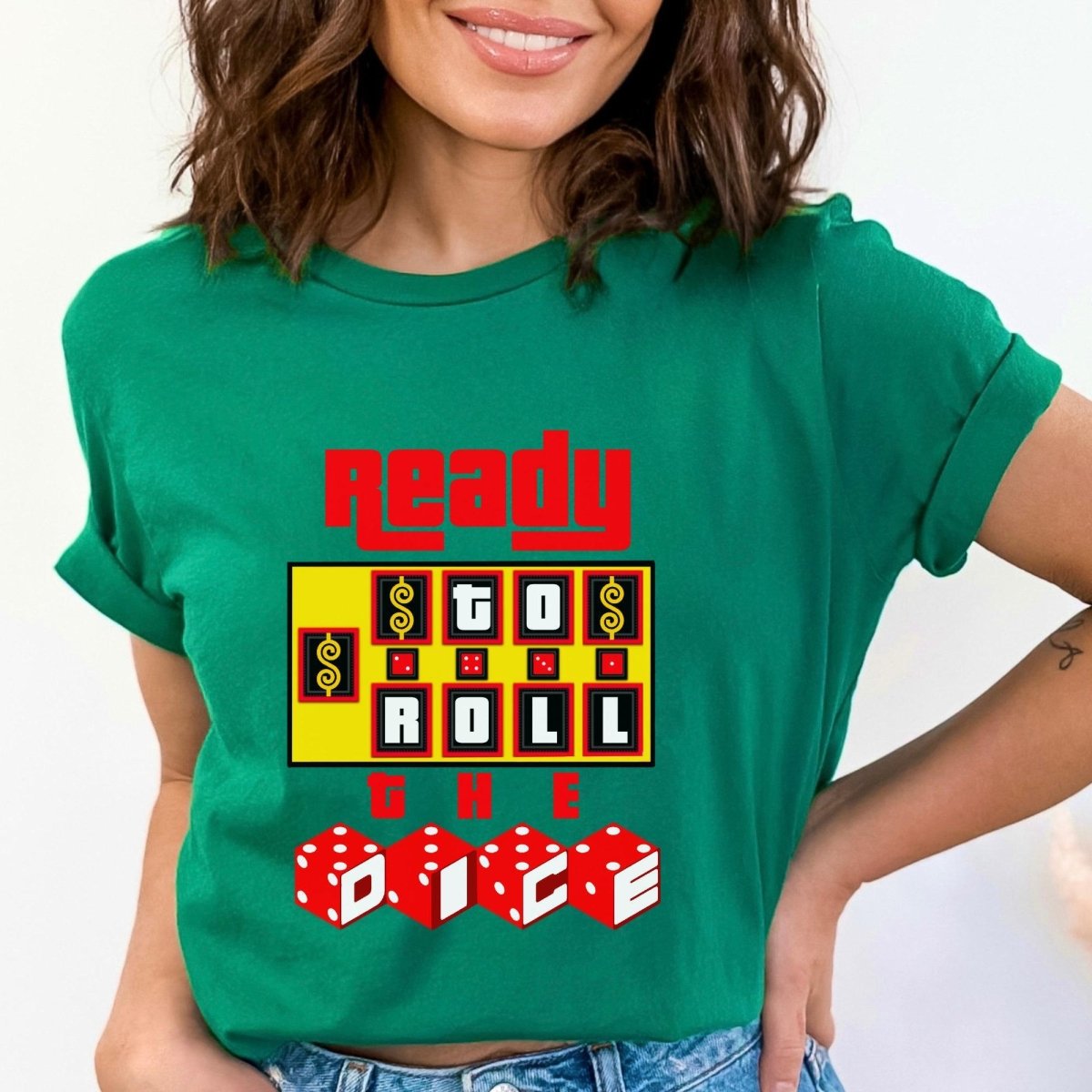 Ready to Roll the Dice Price is Right Shirt, Retro Game Show Fan Gift for Contestants - Kelly - XS -