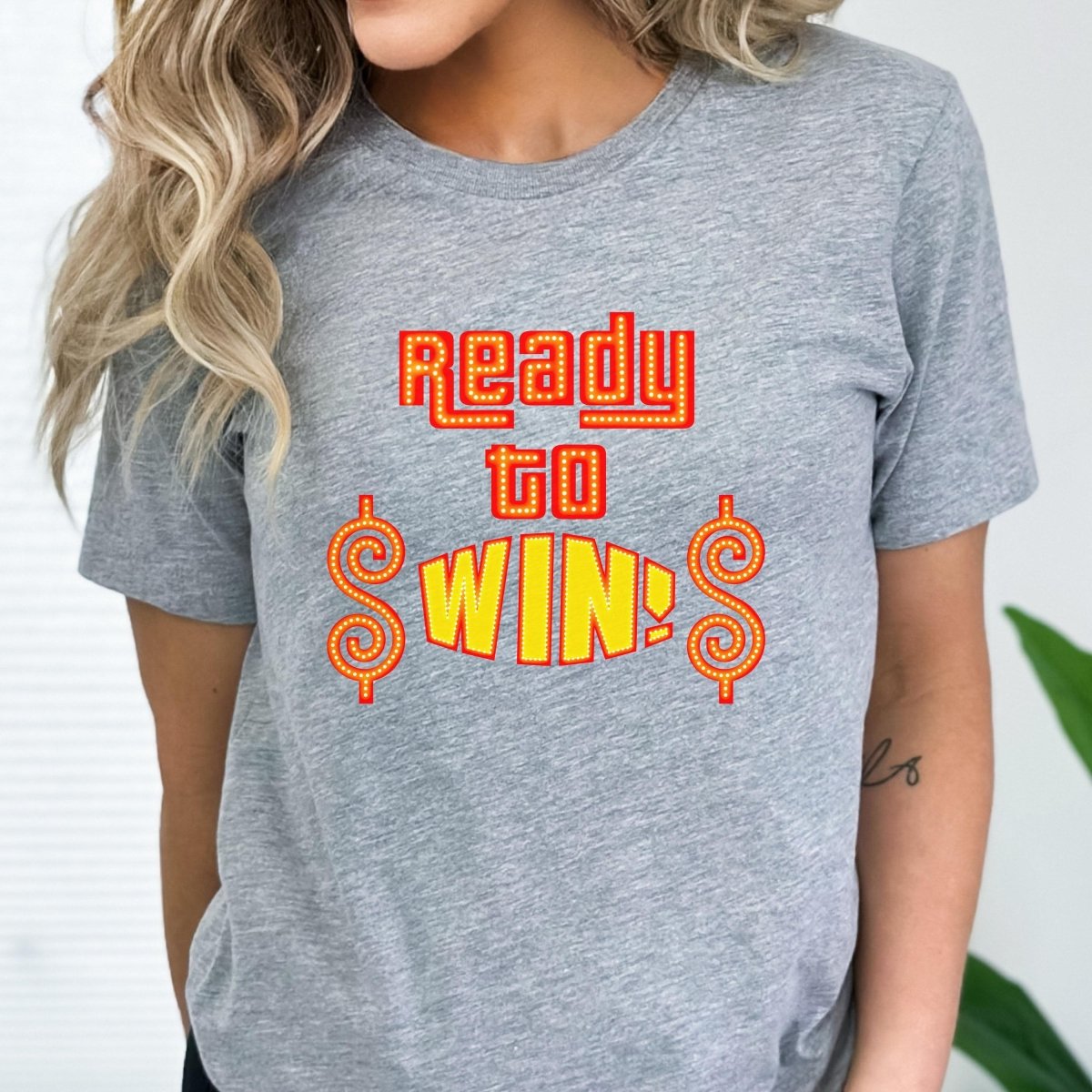 Ready to Win Price is Right Shirt, Retro Game Show Fan Gift Tee for Contestants - Athletic Heather - XS -