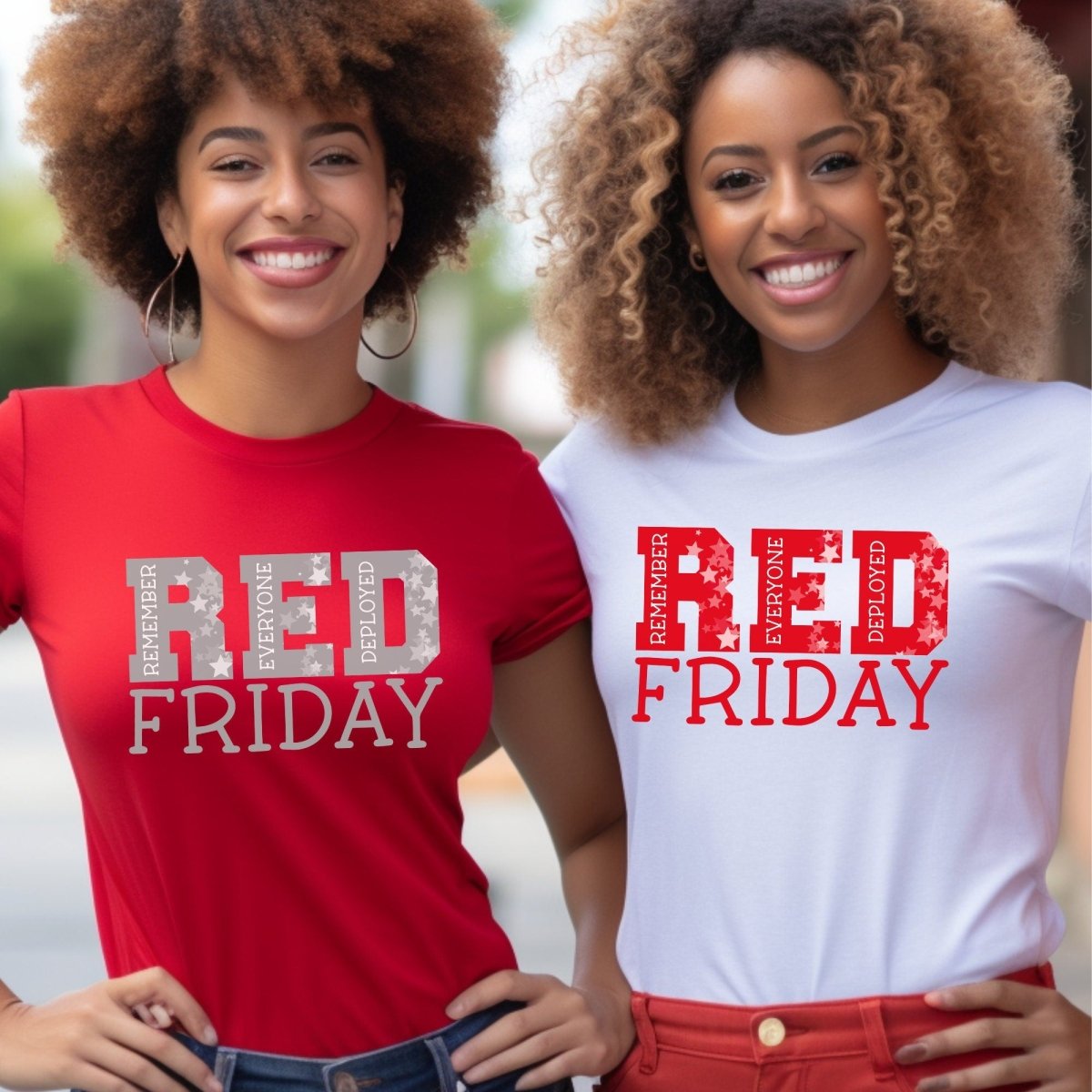 Remember Everyone Deployed RED Friday Shirt to Support our Military Overseas - Red - XS -