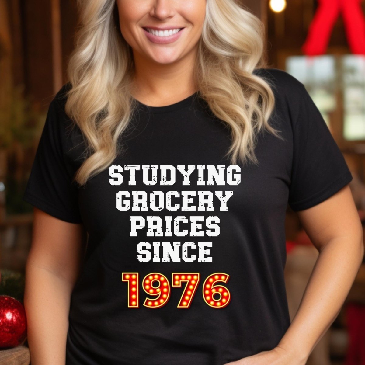 Studying Grocery Prices Price is Right Personalized Shirt, Funny Retro Game Show Fan Gift Tee - Black - XS -