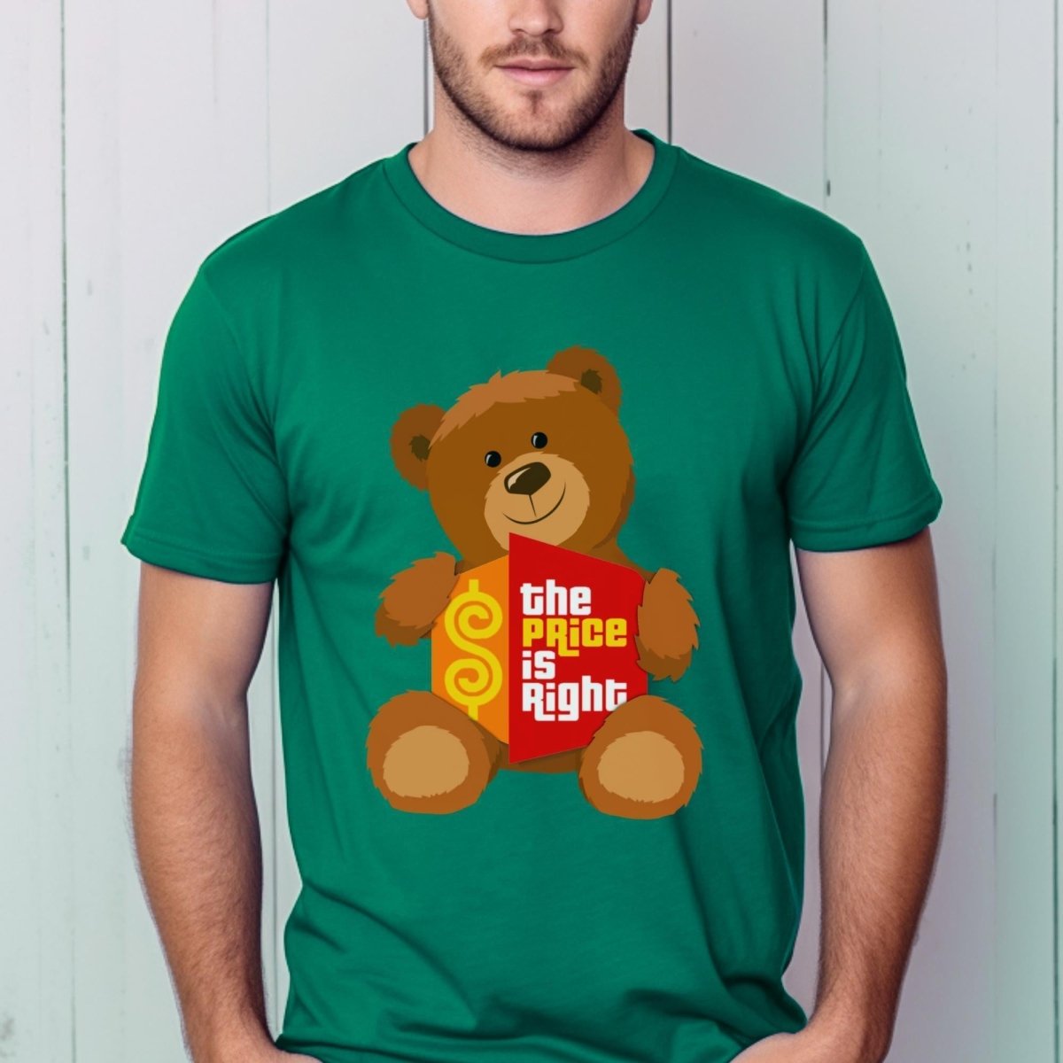 Teddy Bear Logo Price is Right Fan Shirt, Cute Retro Game Show Graphic Tee, Contestant Gift - Kelly - XS -